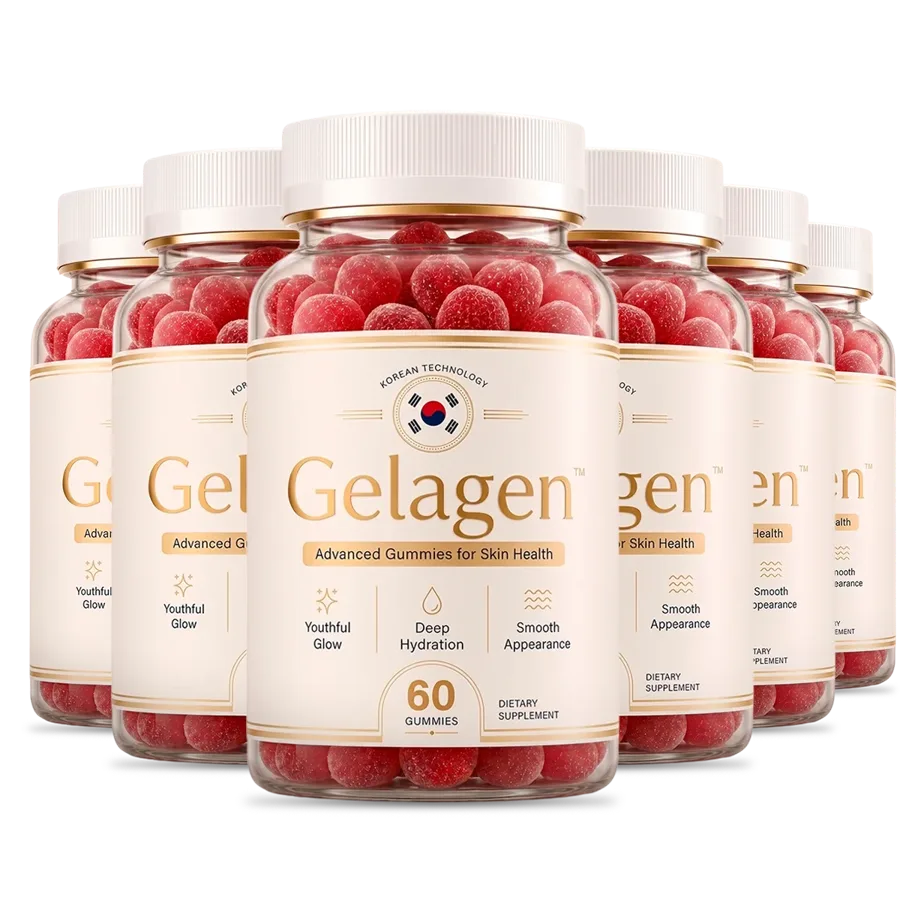 Gelagen 6 bottles bundle — 180-day supply